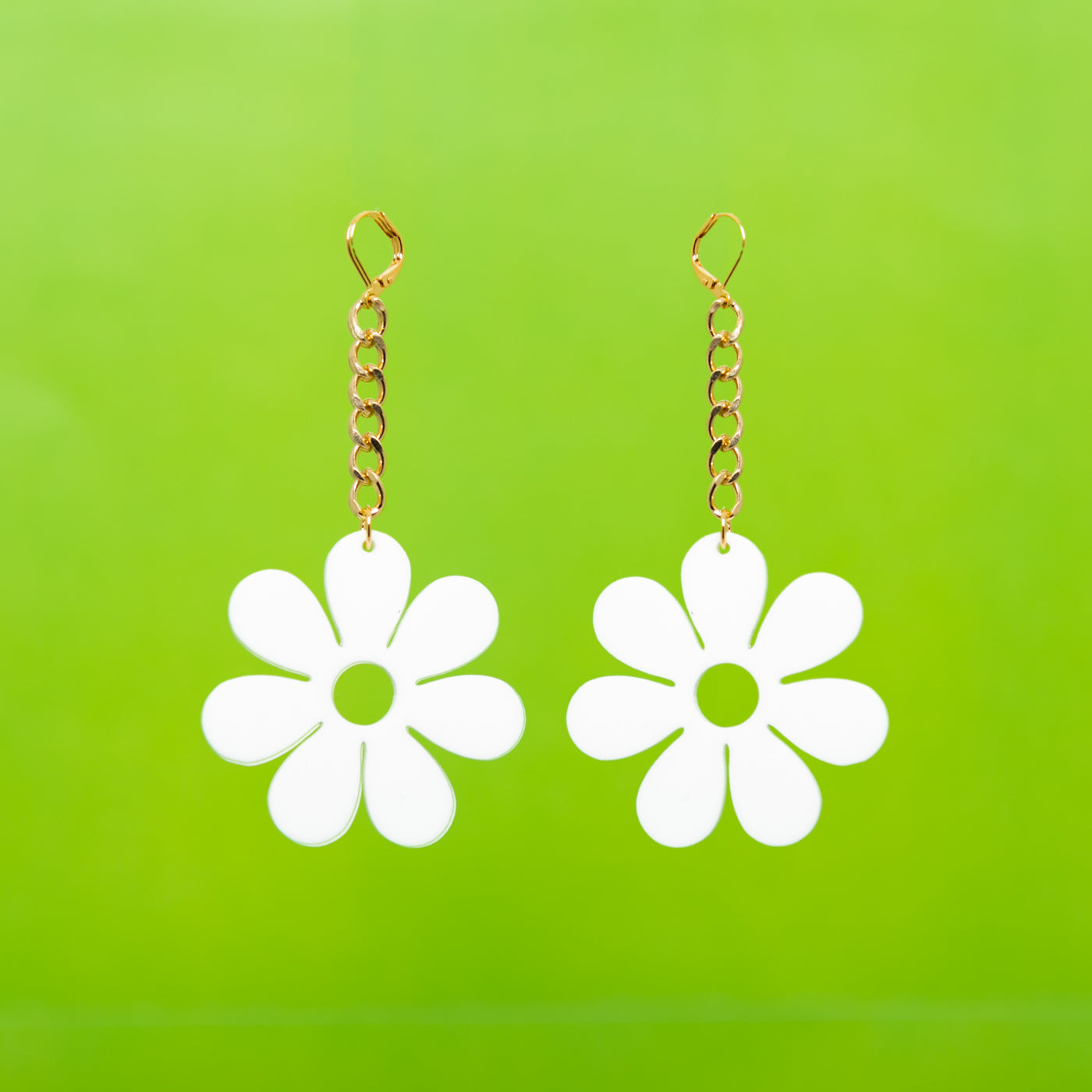 The Hazey Dazey Chain Earrings,EarringMindFlowers