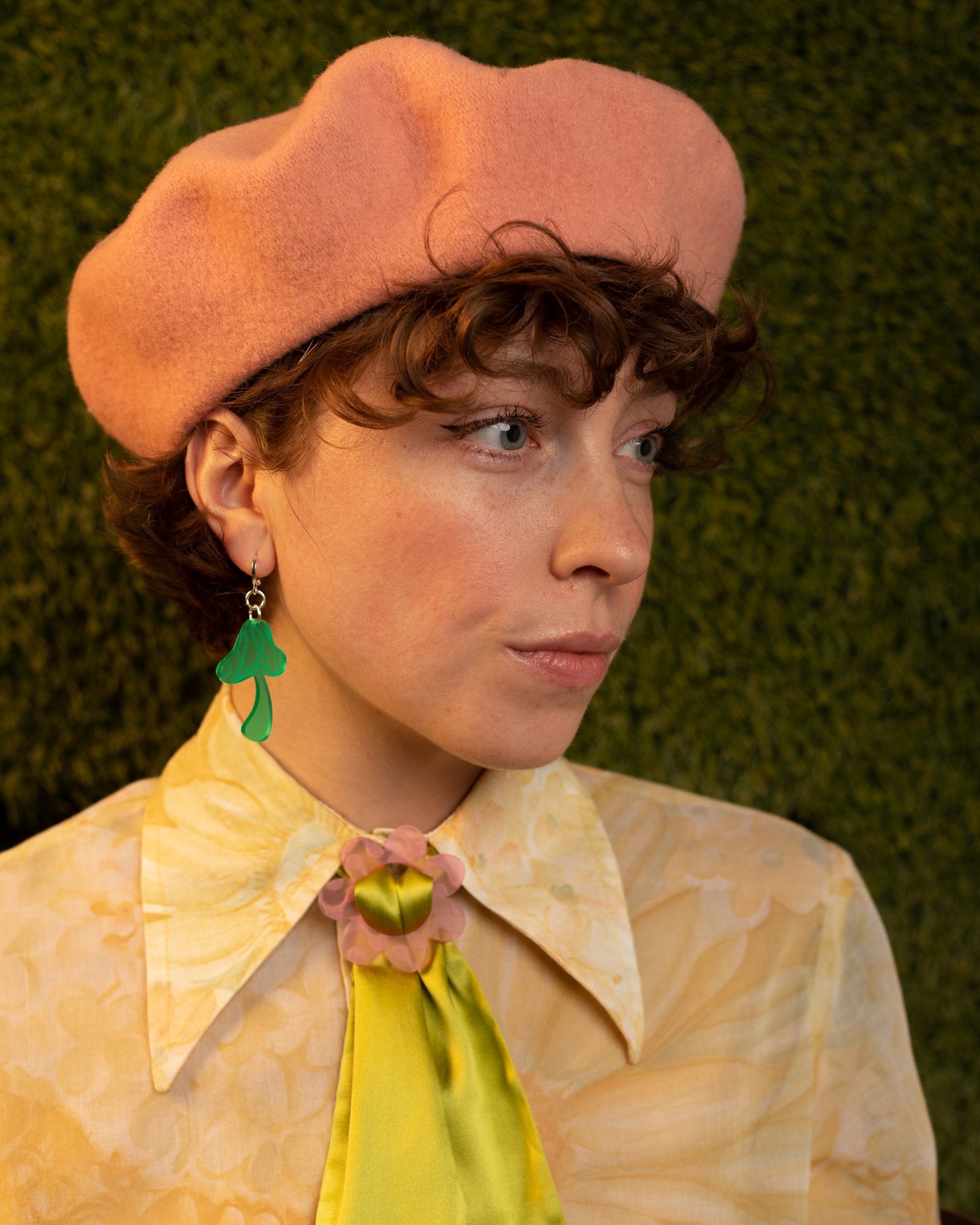 The Groovy Mushroom Dangle Earrings