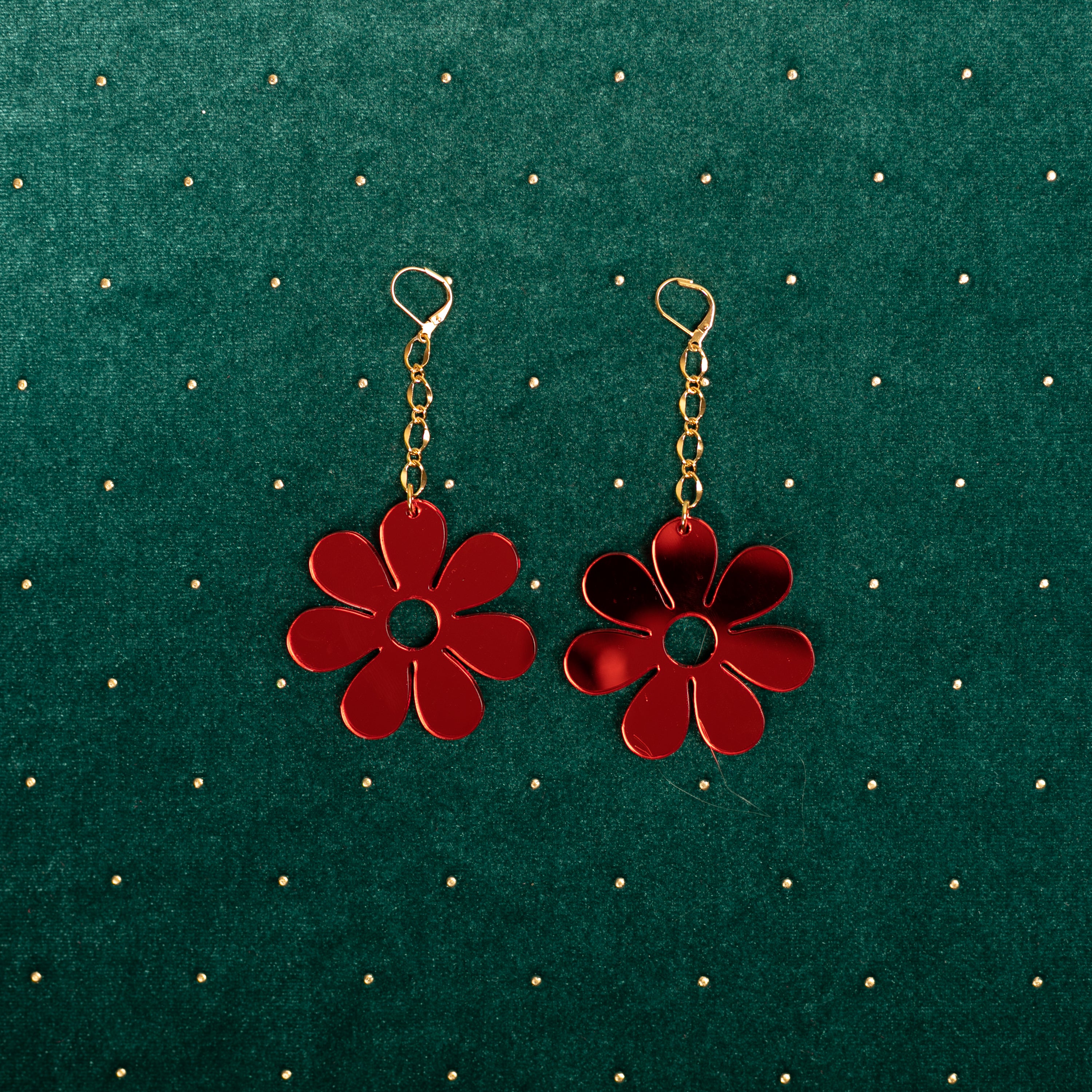 The Hazey Dazey Chain Earrings,EarringMindFlowers
