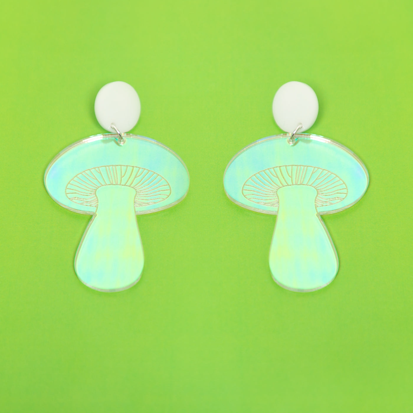 The Gilly Mushroom Stud Earrings,EarringMindFlowers