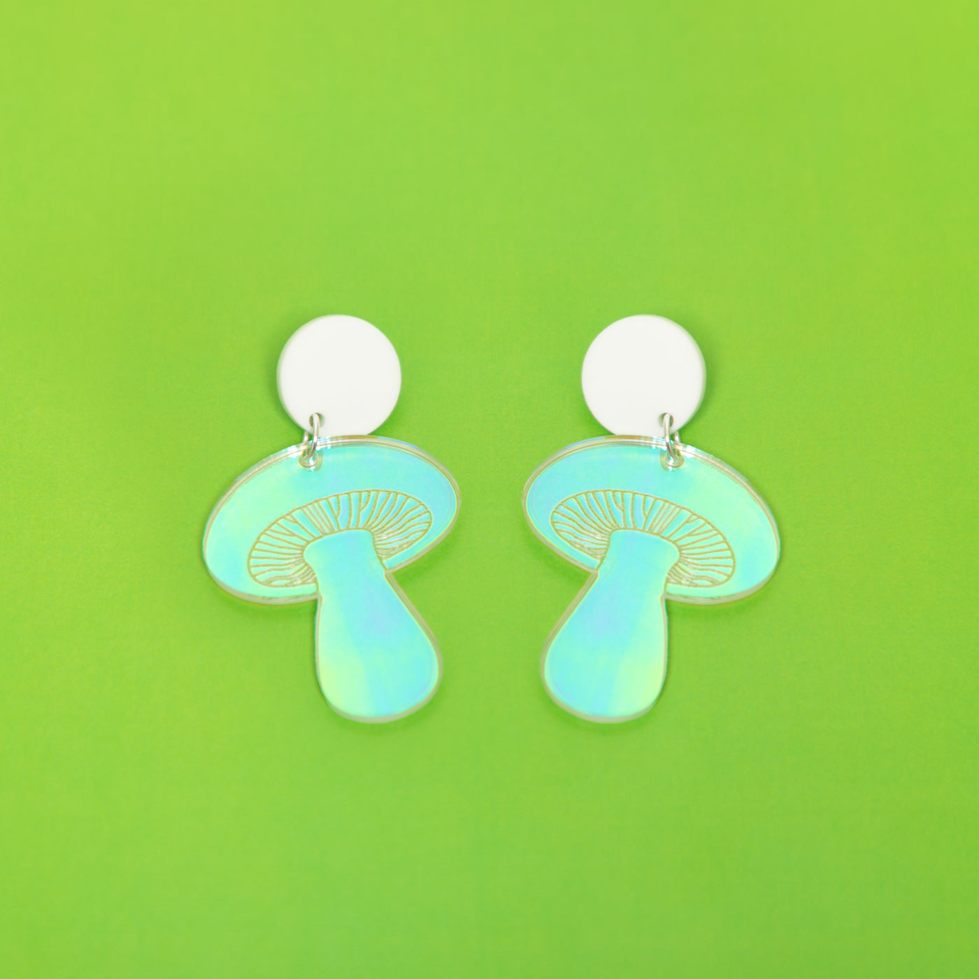 The Gilly Mushroom Stud Earrings,EarringMindFlowers