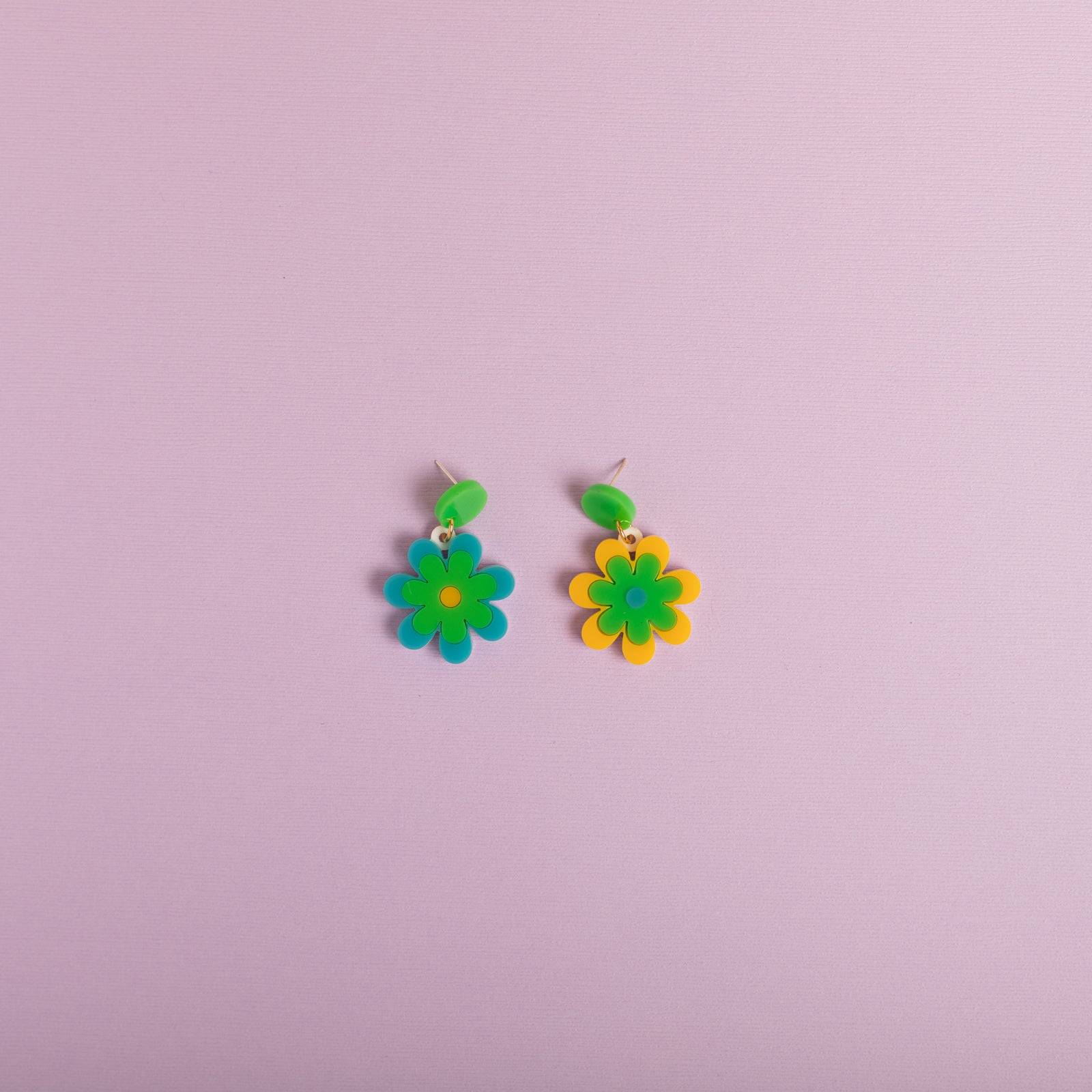 The Baby Candy Daisy Hanging Stud Earrings