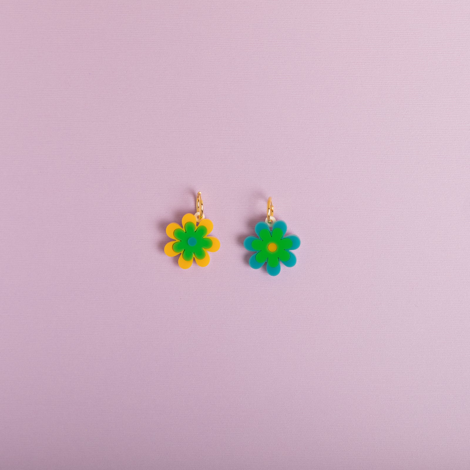 The Baby Candy Daisy Hoop Earrings