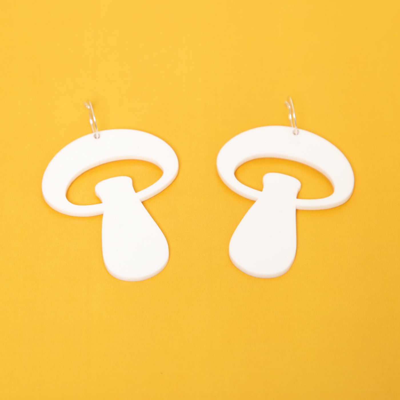 The Alice Mushroom Hoop Earrings,EarringMindFlowers