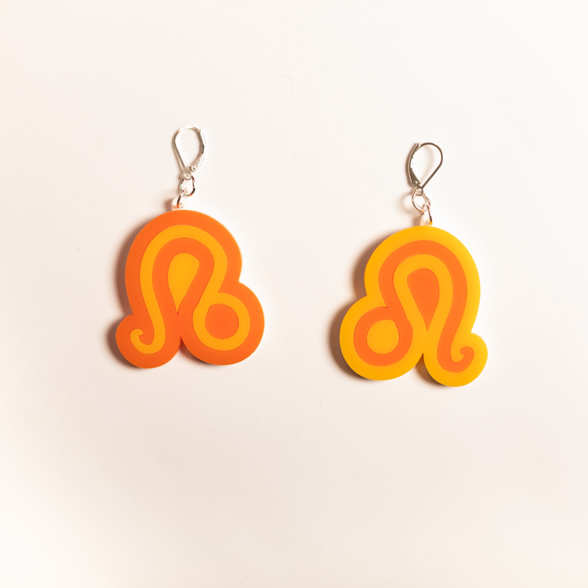 The Leo Sign Dangle Earrings,EarringMindFlowers