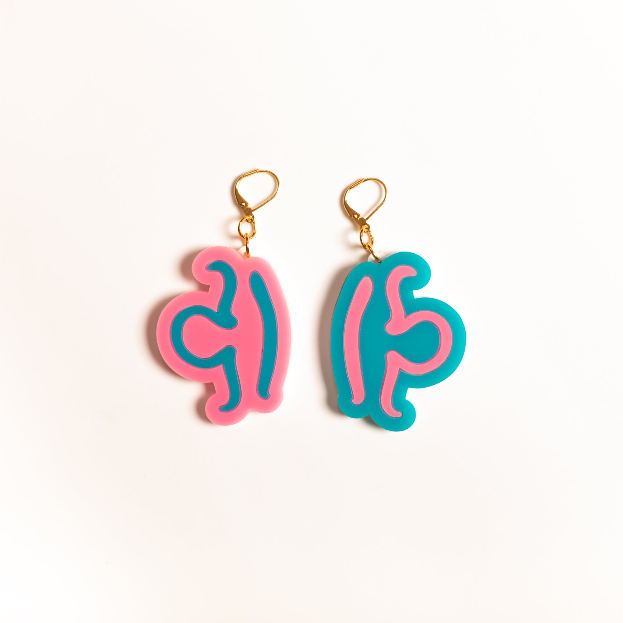 The Libra Sign Dangle Earrings,EarringMindFlowers