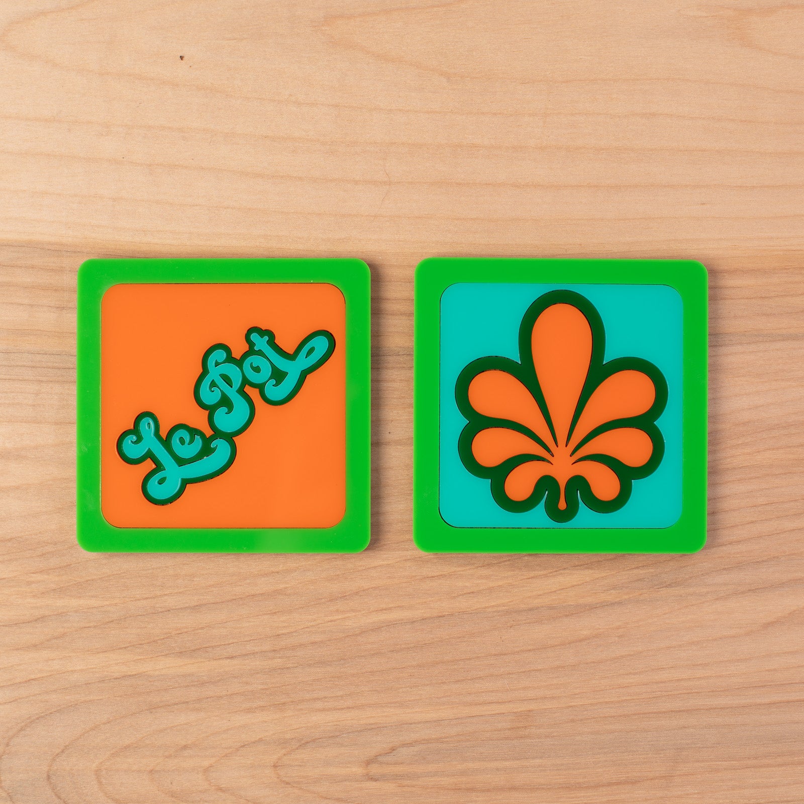 Le Pot Coaster Pack