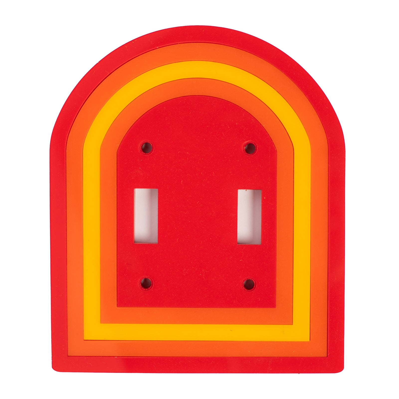 Layered Archway Light Switch Cover