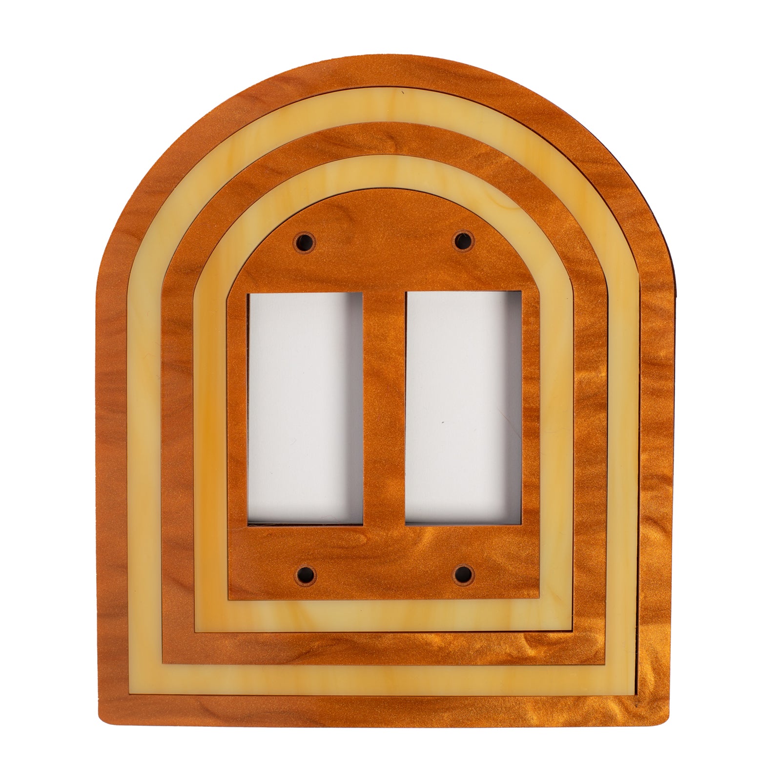 Layered Archway Light Switch Cover