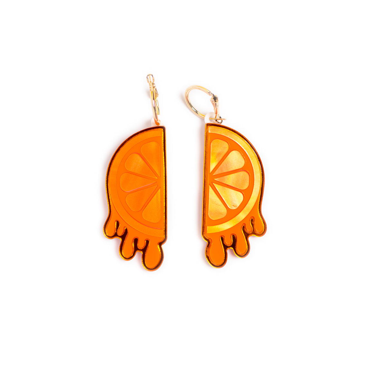 The Orange Earrings