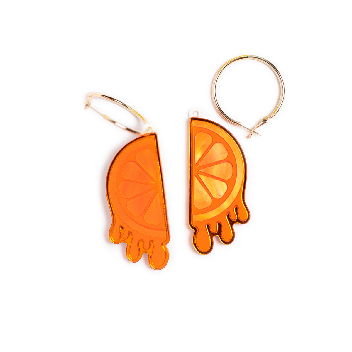 The Orange Earrings