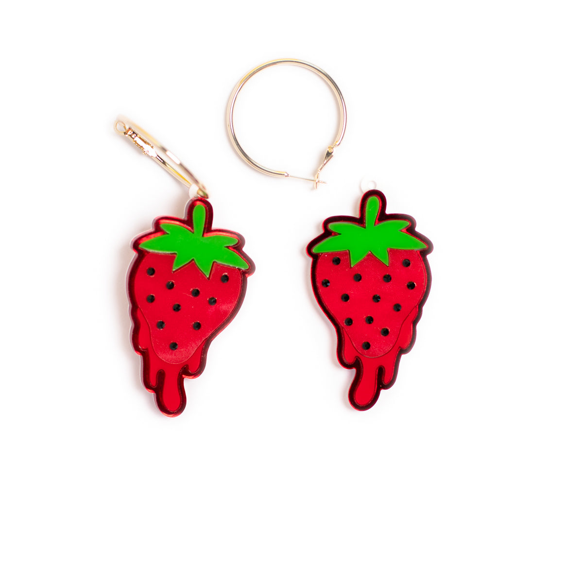 The Strawberry Earrings