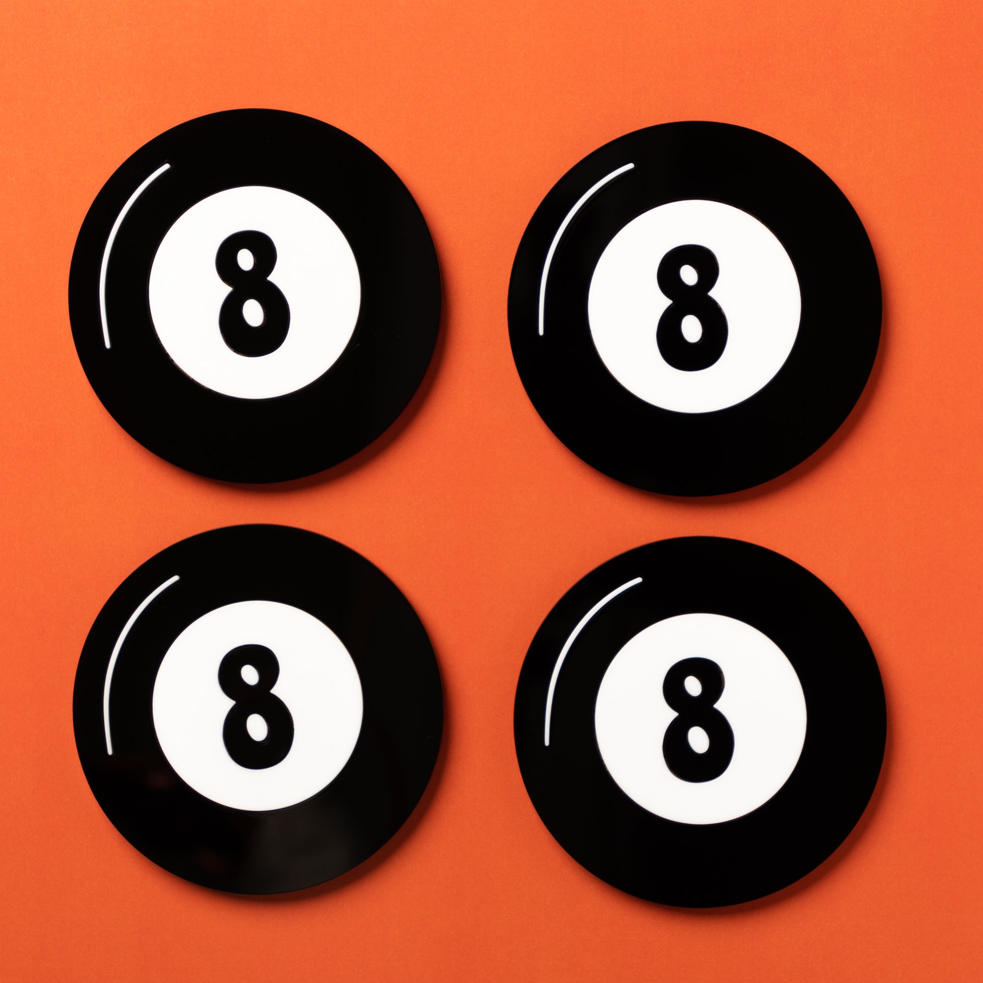 Magic 8-Ball Coasters