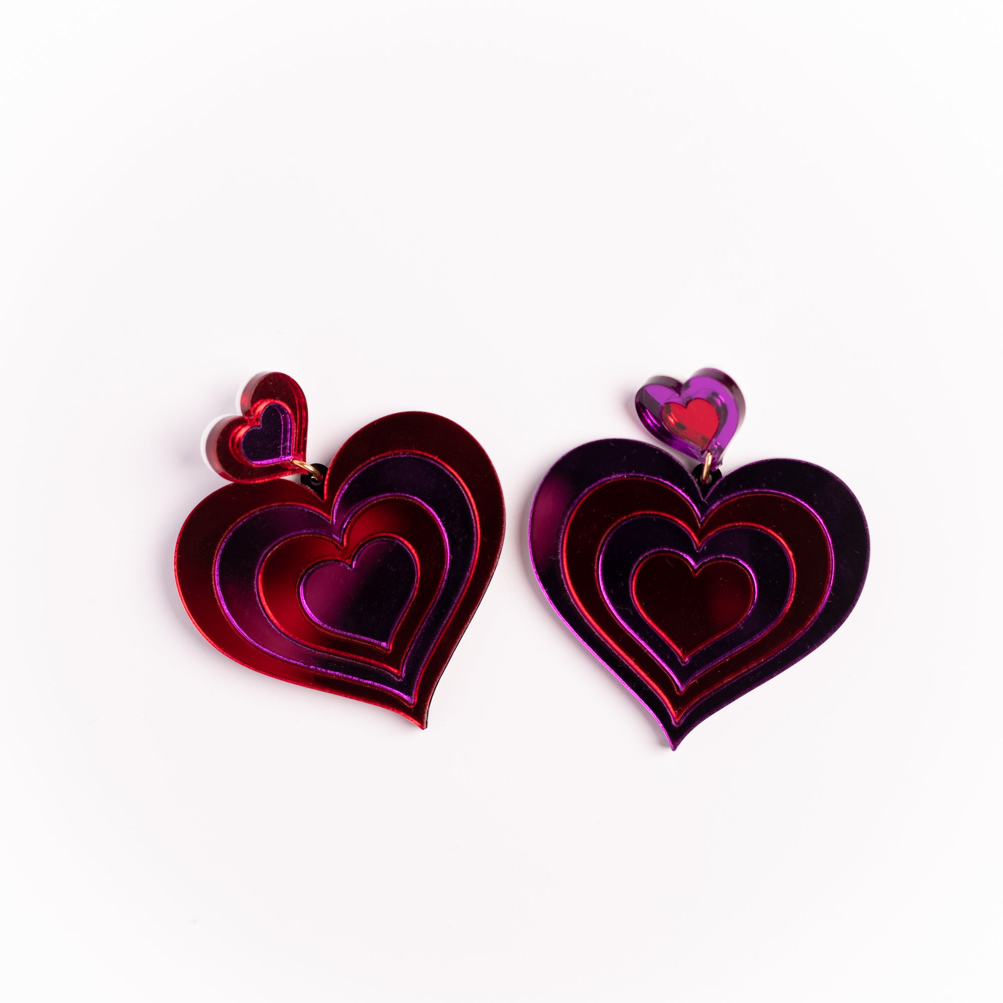 Free Love Hanging Stud Earrings