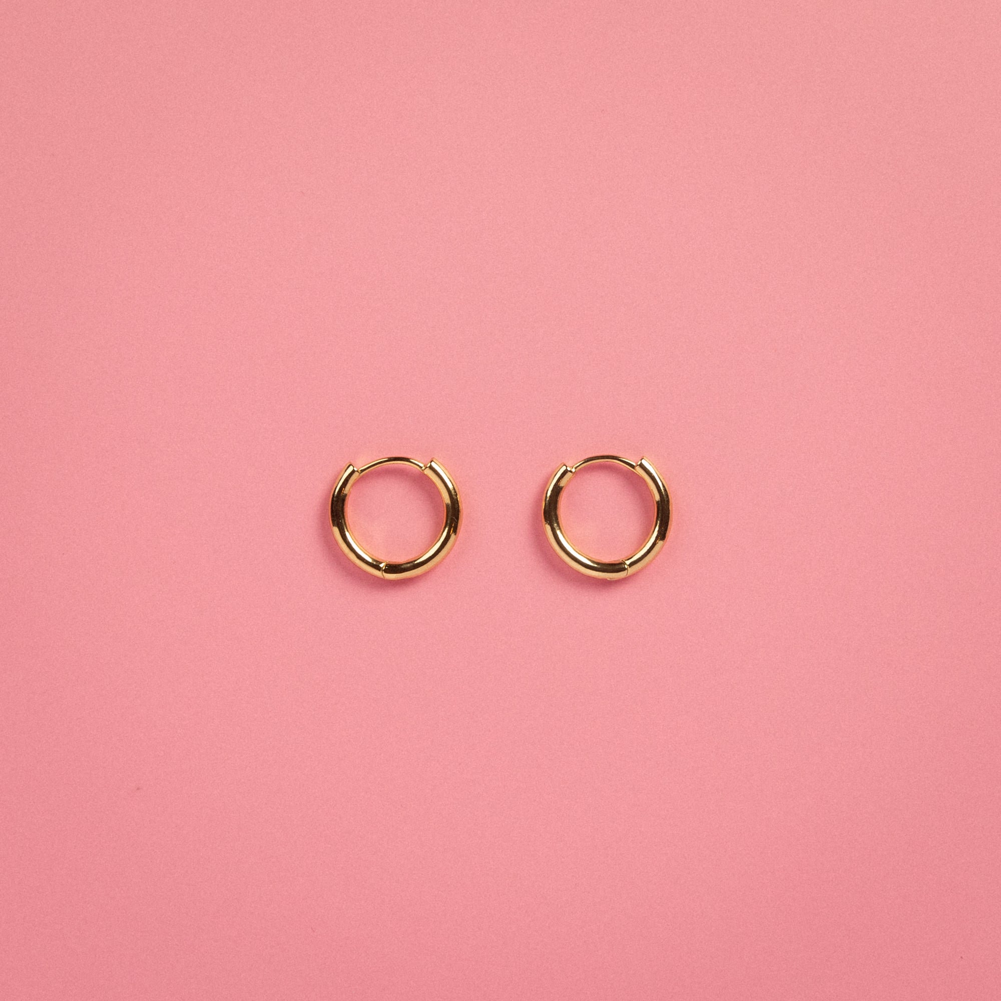 Mini Gold Hoop Earrings