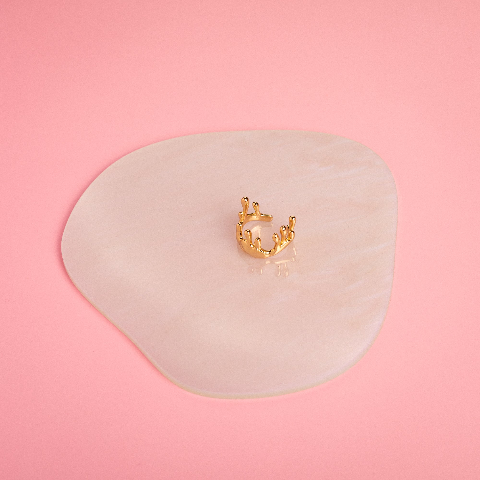 Liquid Gold Adjustable Ring