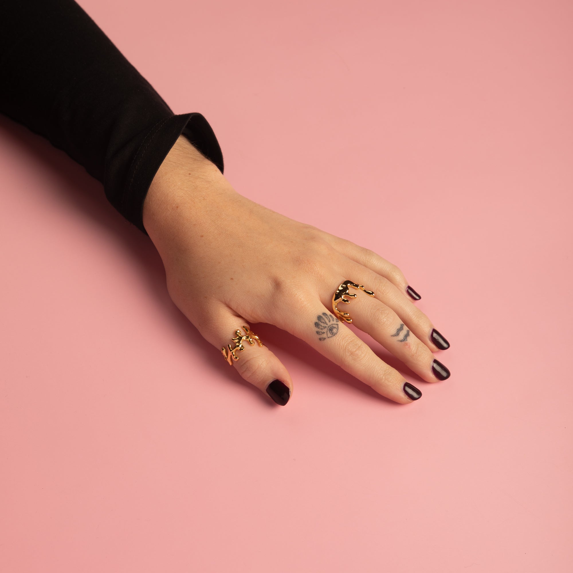 Liquid Gold Adjustable Ring