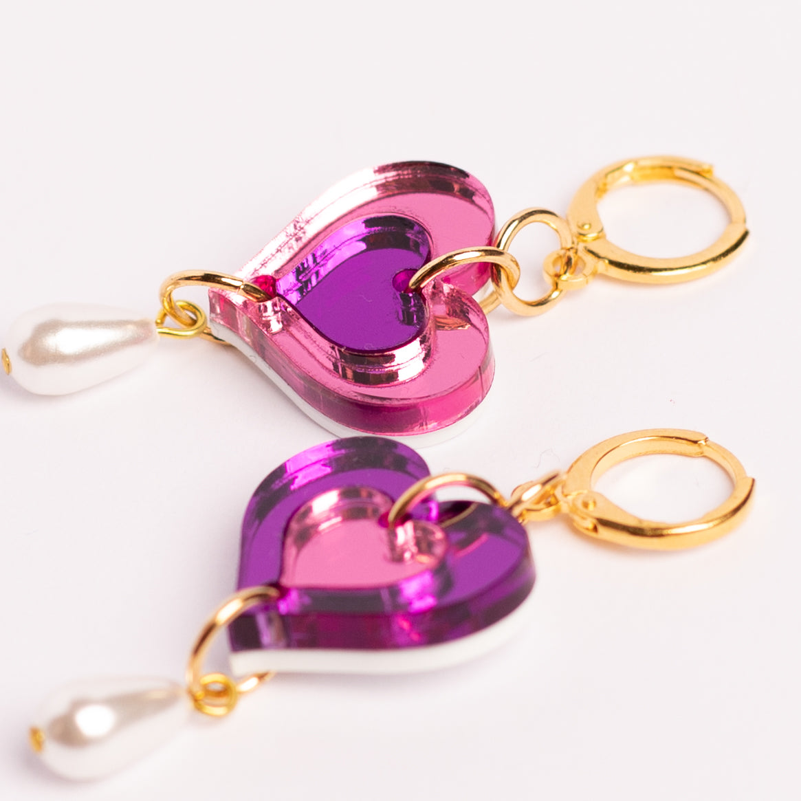 Love Drop Dangle Earrings