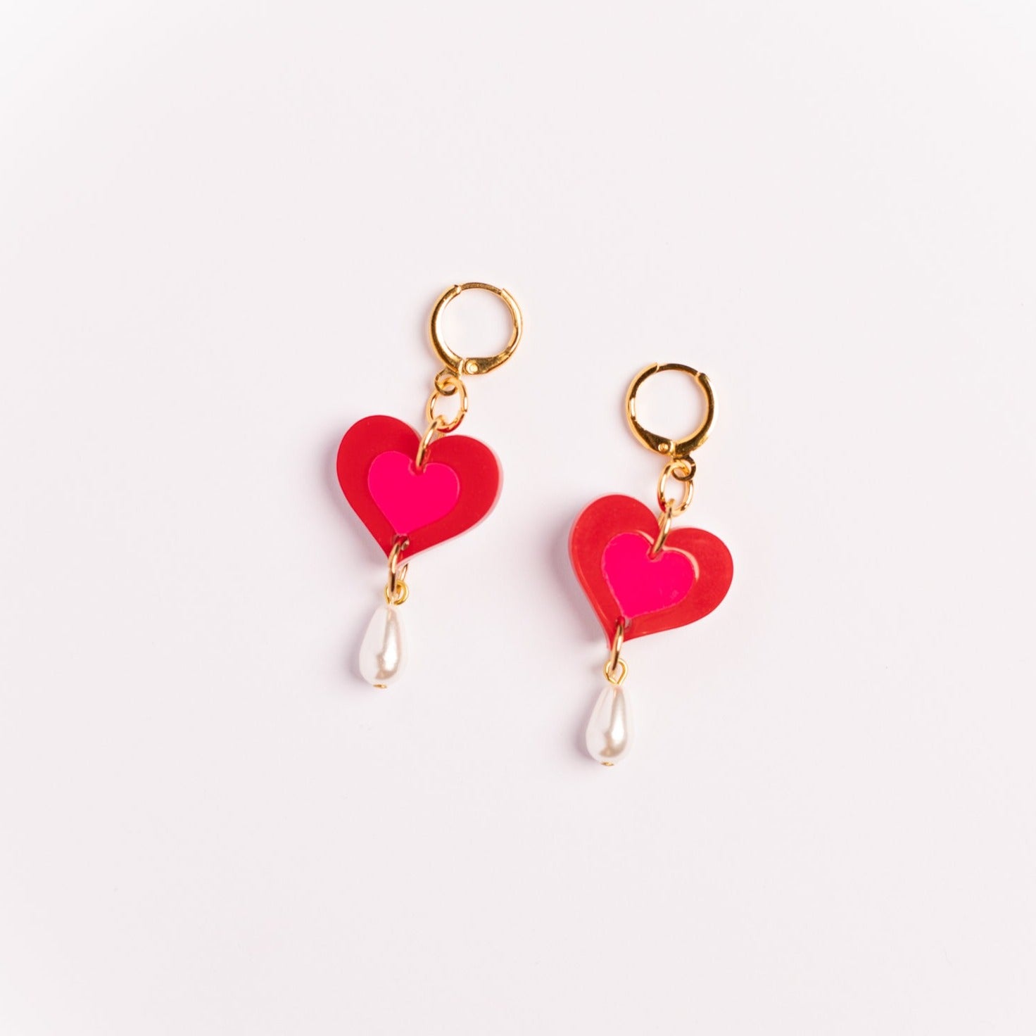 Love Drop Dangle Earrings