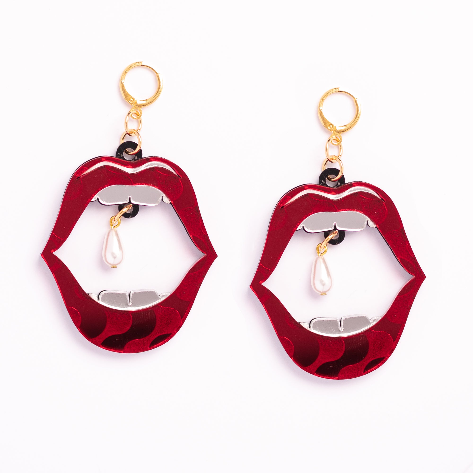 Mouthy Dangle Earrings