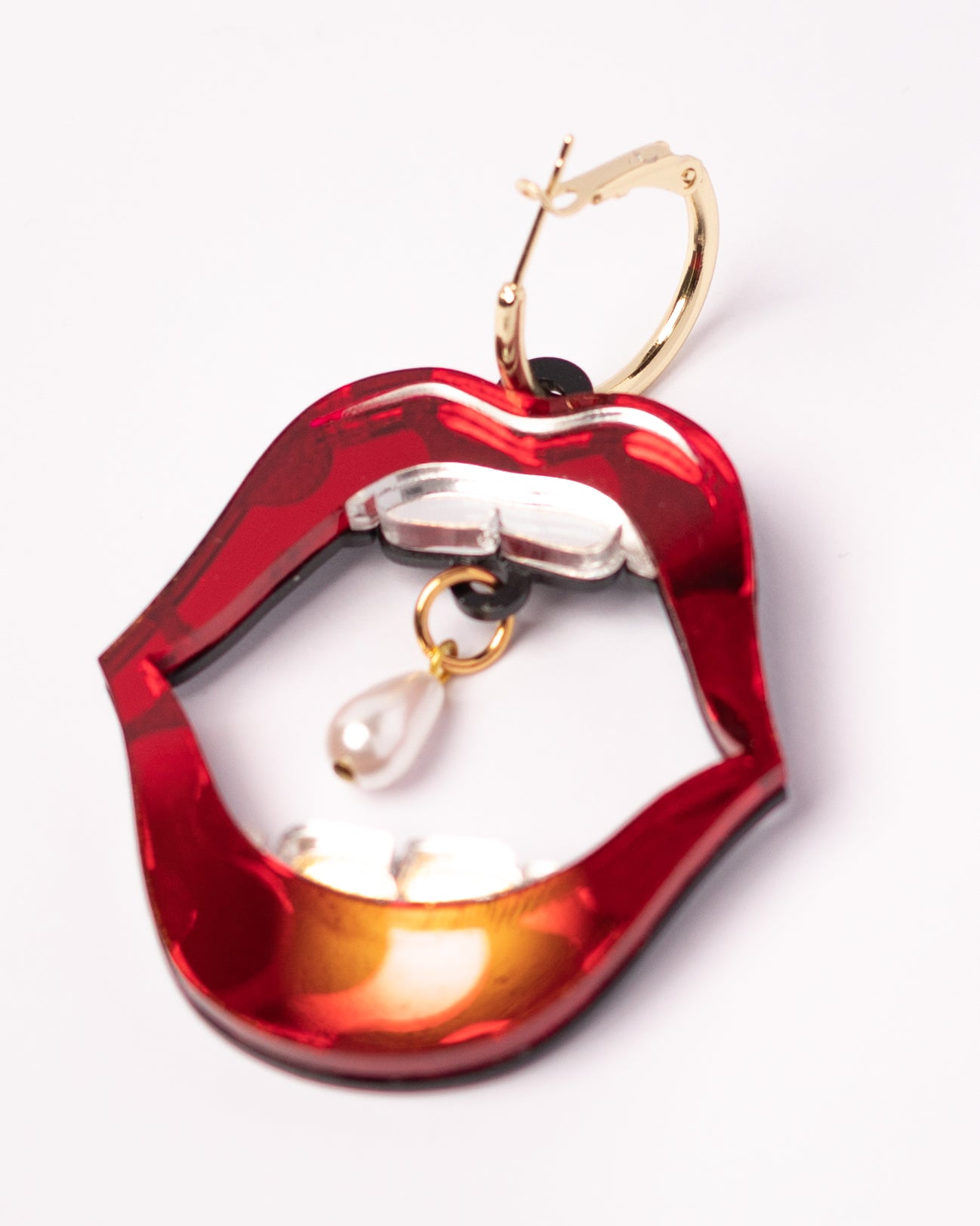 Mouthy Hoop Earrings
