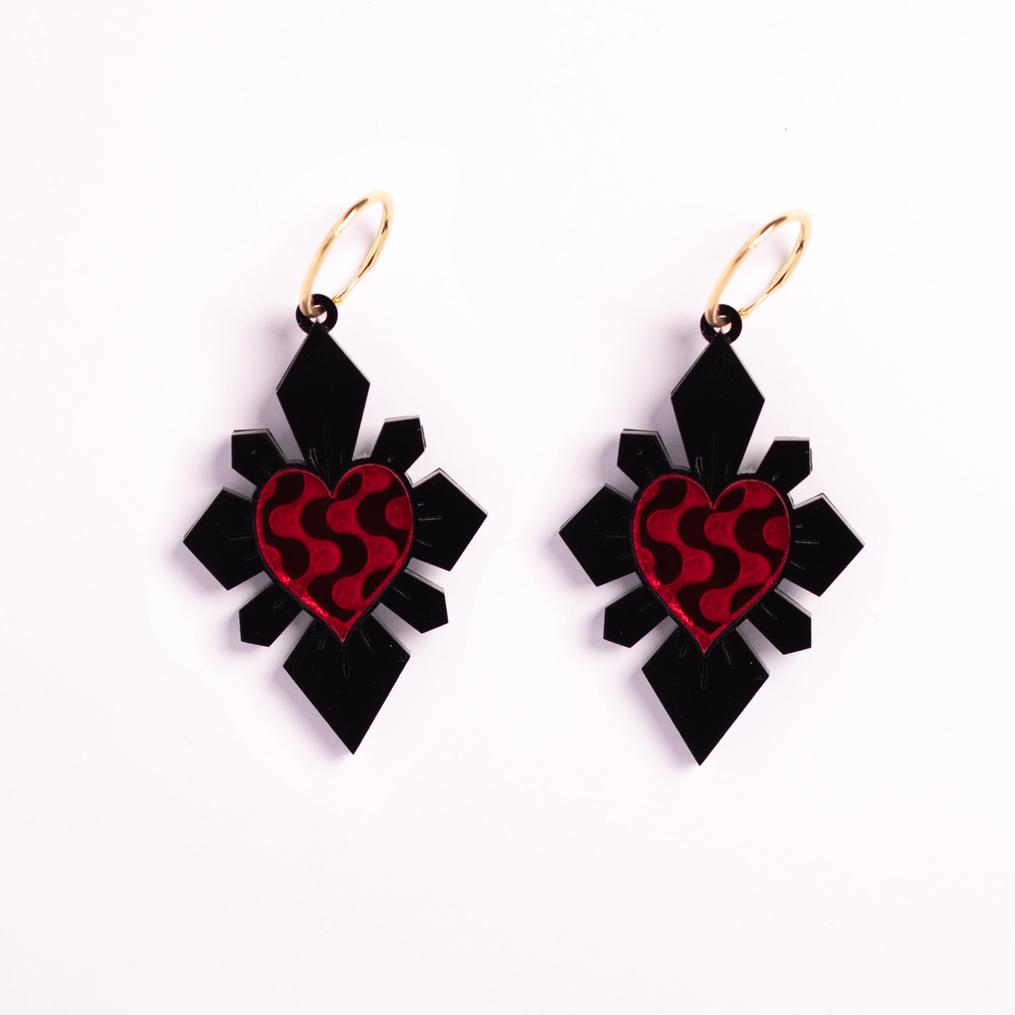 Sacred Love Hoop Earrings