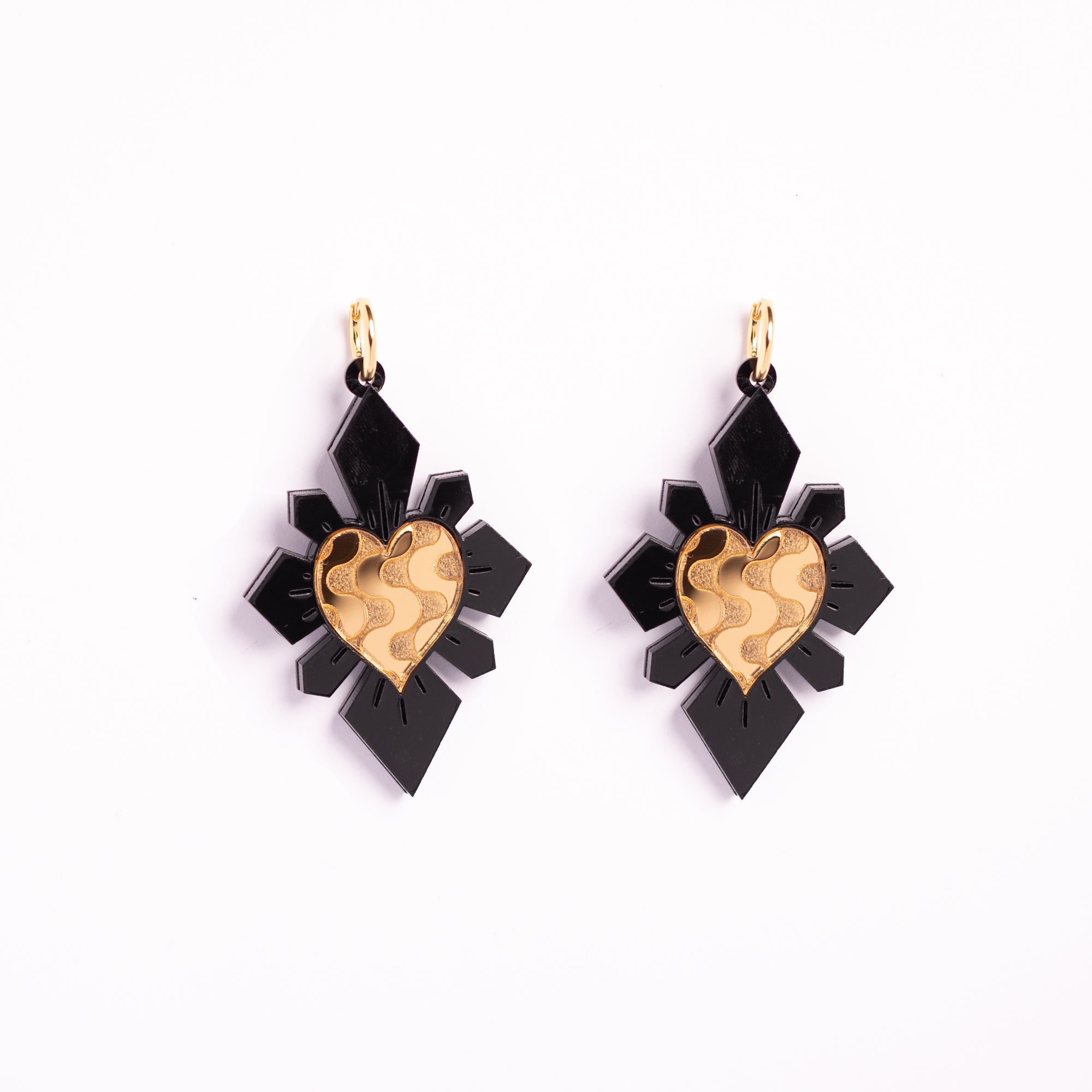 Sacred Love Hoop Earrings