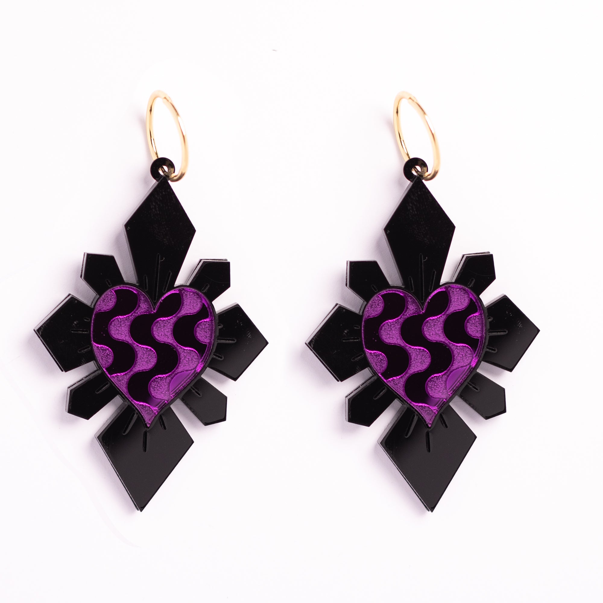Sacred Love Hoop Earrings