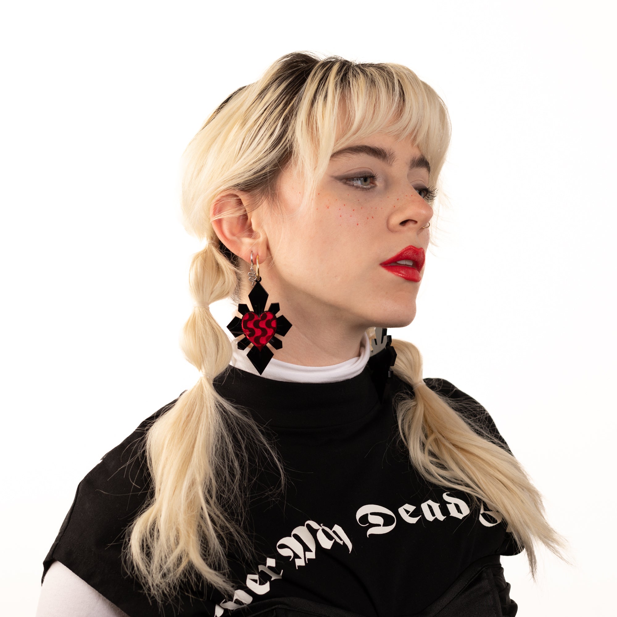 Sacred Love Hoop Earrings