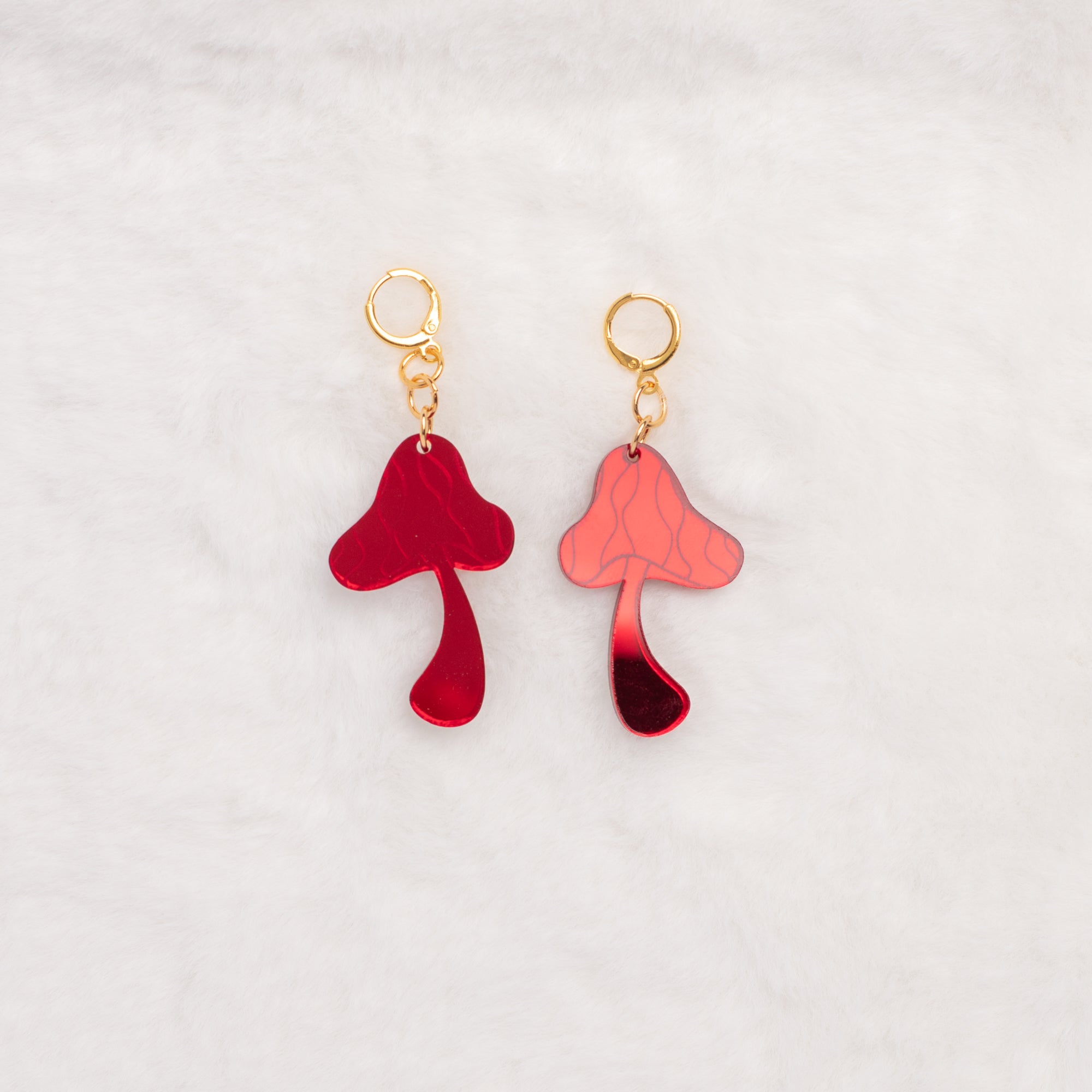 The Groovy Mushroom Dangle Earrings