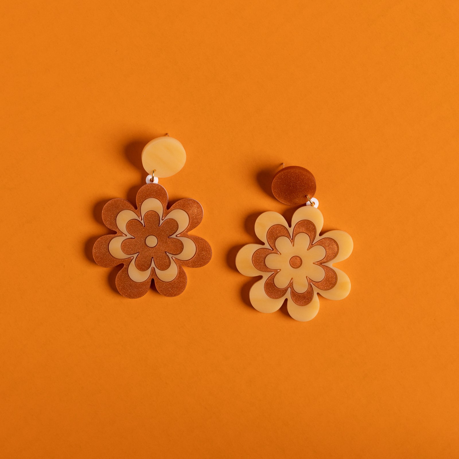 The Candy Daisy Hanging Stud Earrings