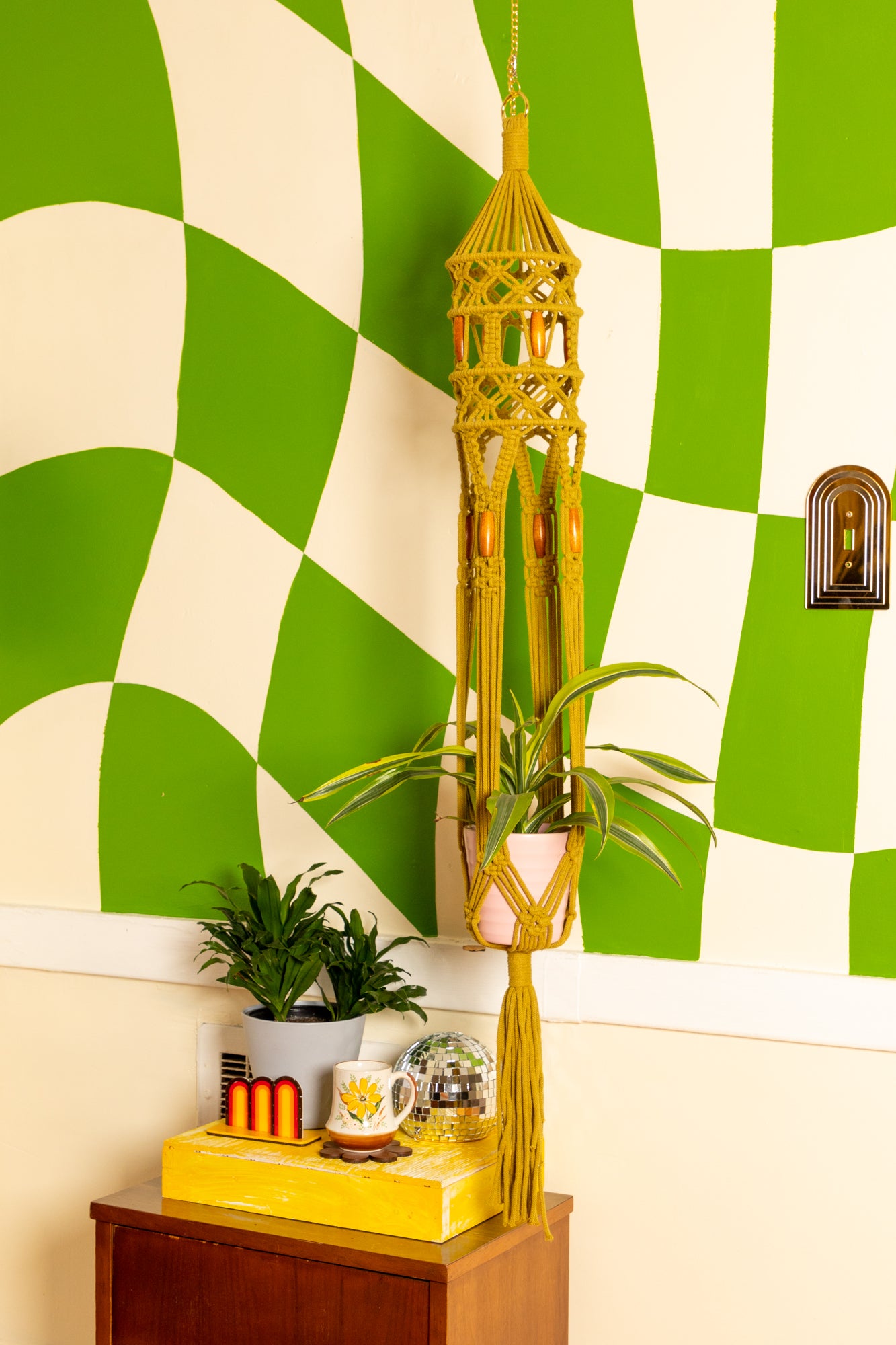 The Kayla Macrame Plant Hanger