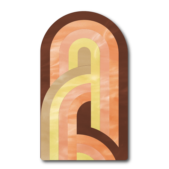 Retro Archway Wall Art