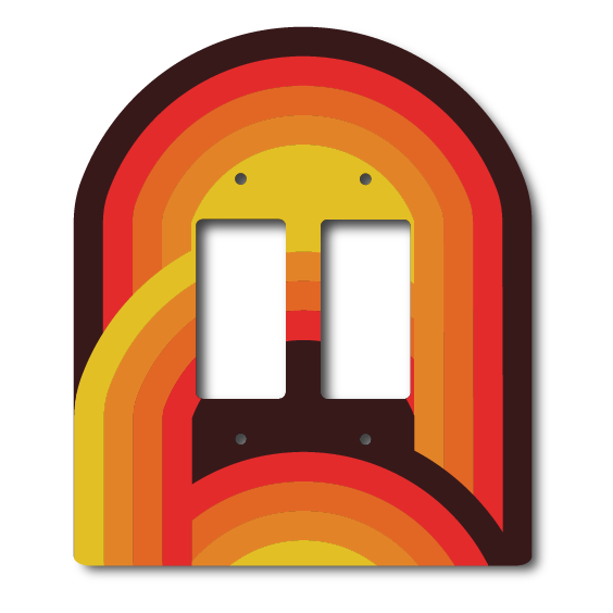 Retro Archway Light Switch Cover