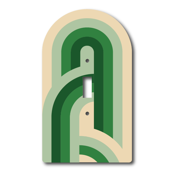 Retro Archway Light Switch Cover