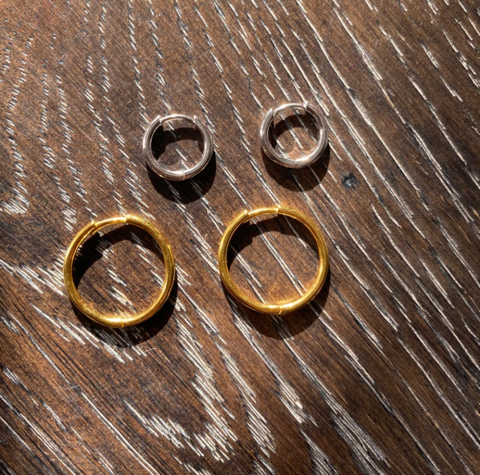 April Showers Hoop Earrings