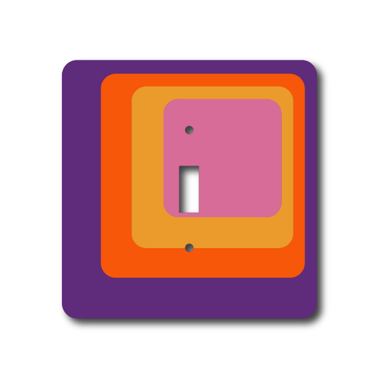 Squared Light Switch Cover