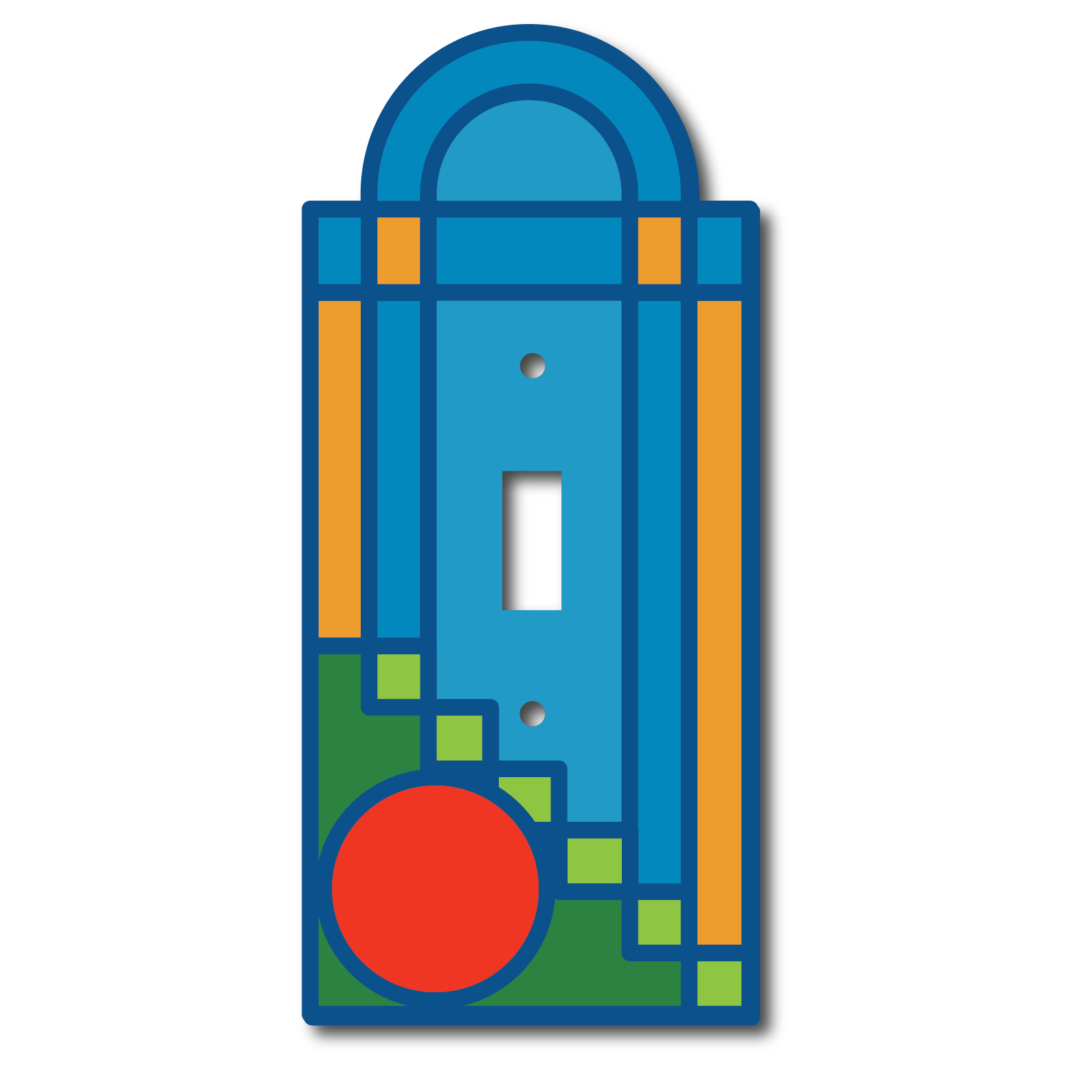 Stairway to Heaven Light Switch Cover