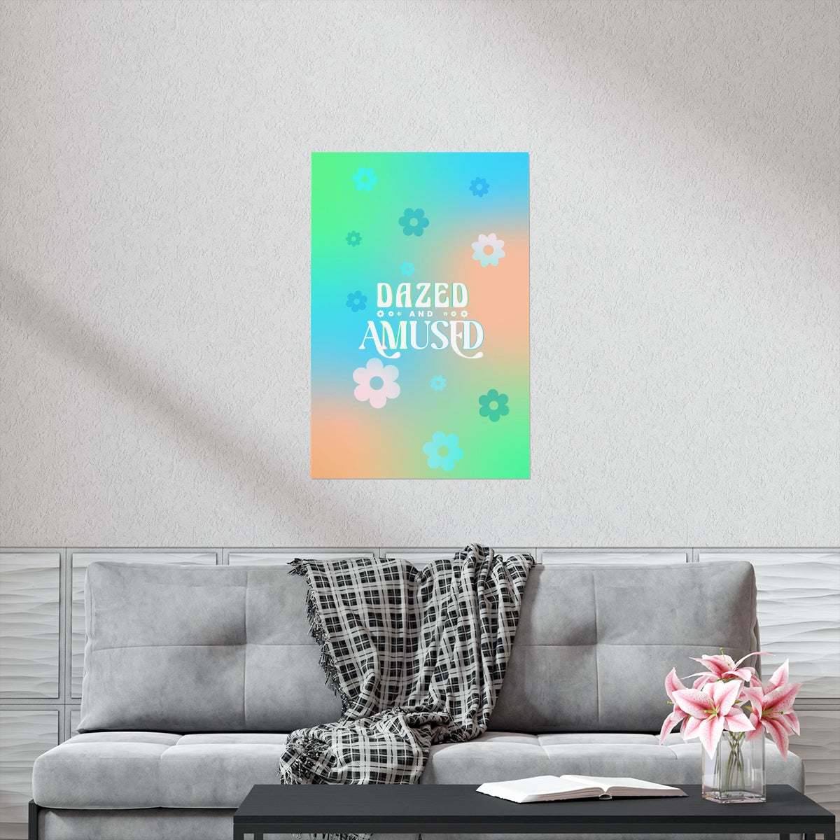 Dazed & Amused Wall Art Print