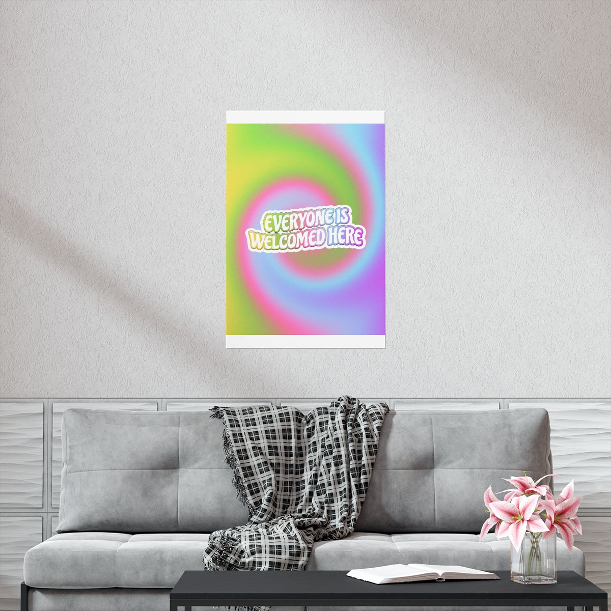Everyone Is Welcomed Wall Art Print