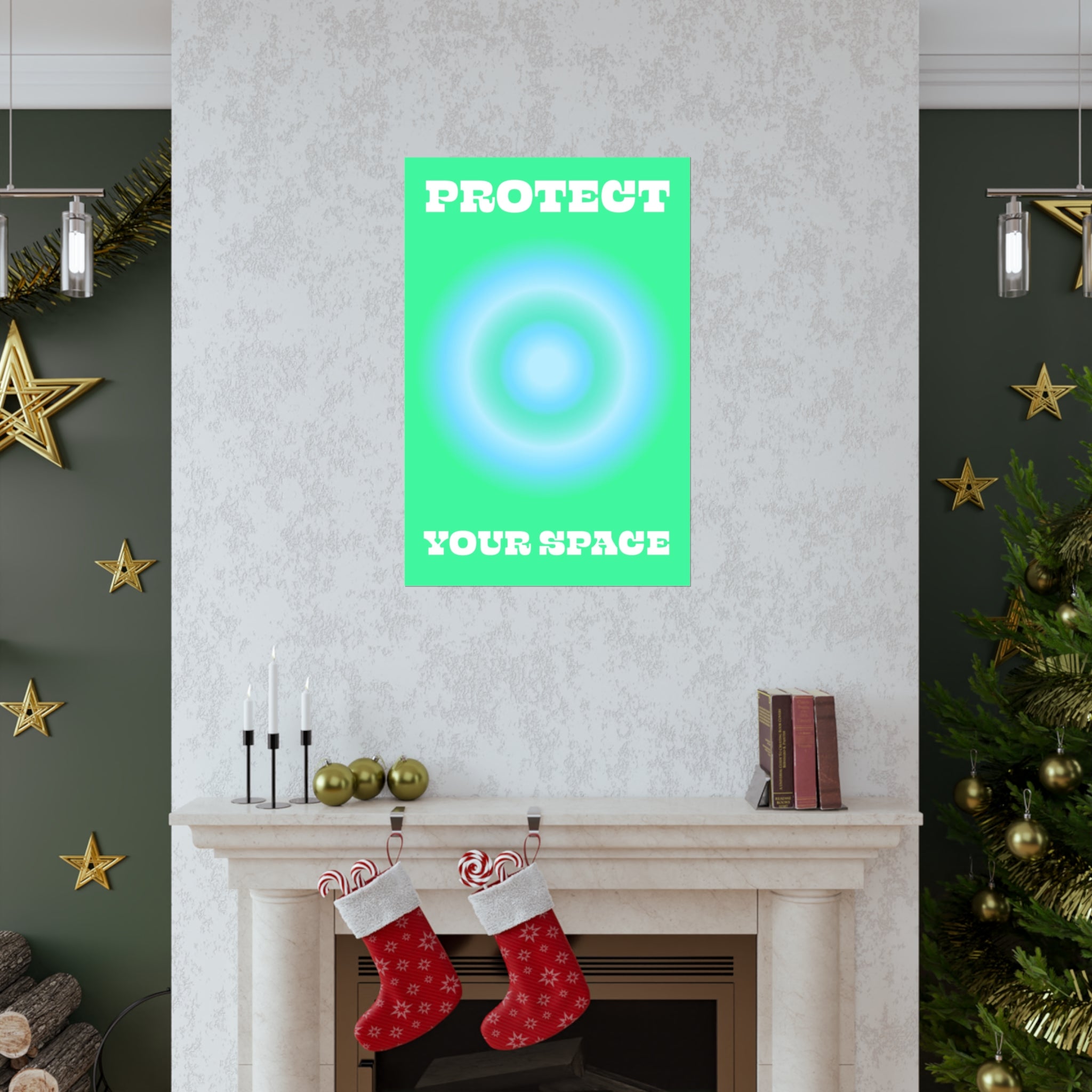 Protect Aura Wall Art Print