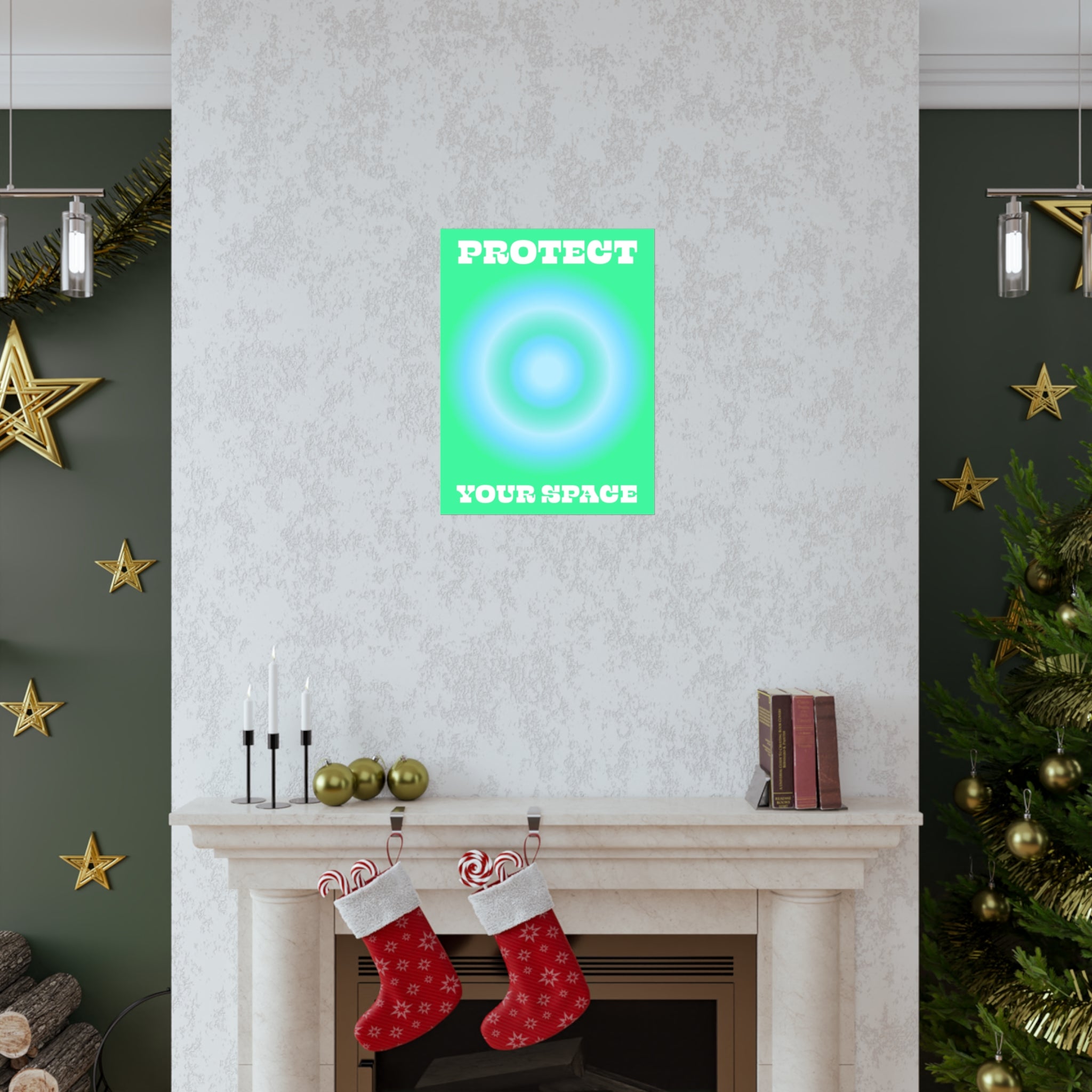 Protect Aura Wall Art Print