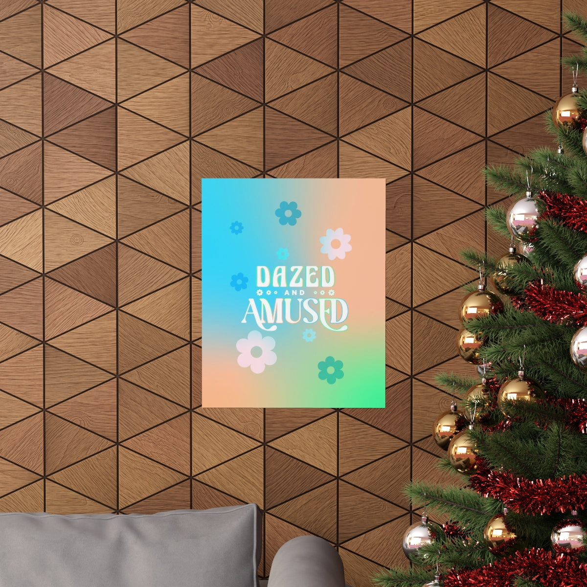 Dazed & Amused Wall Art Print