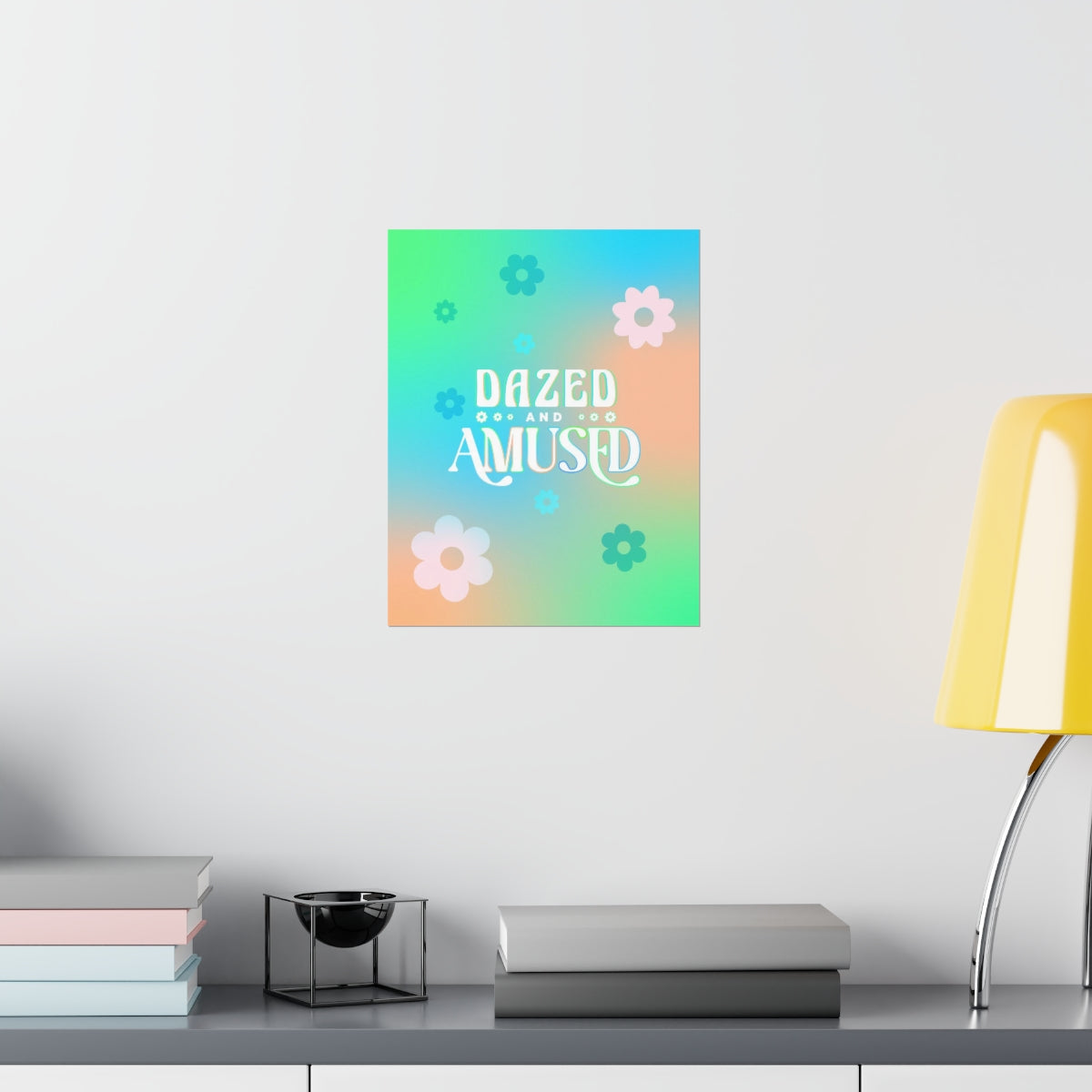 Dazed & Amused Wall Art Print