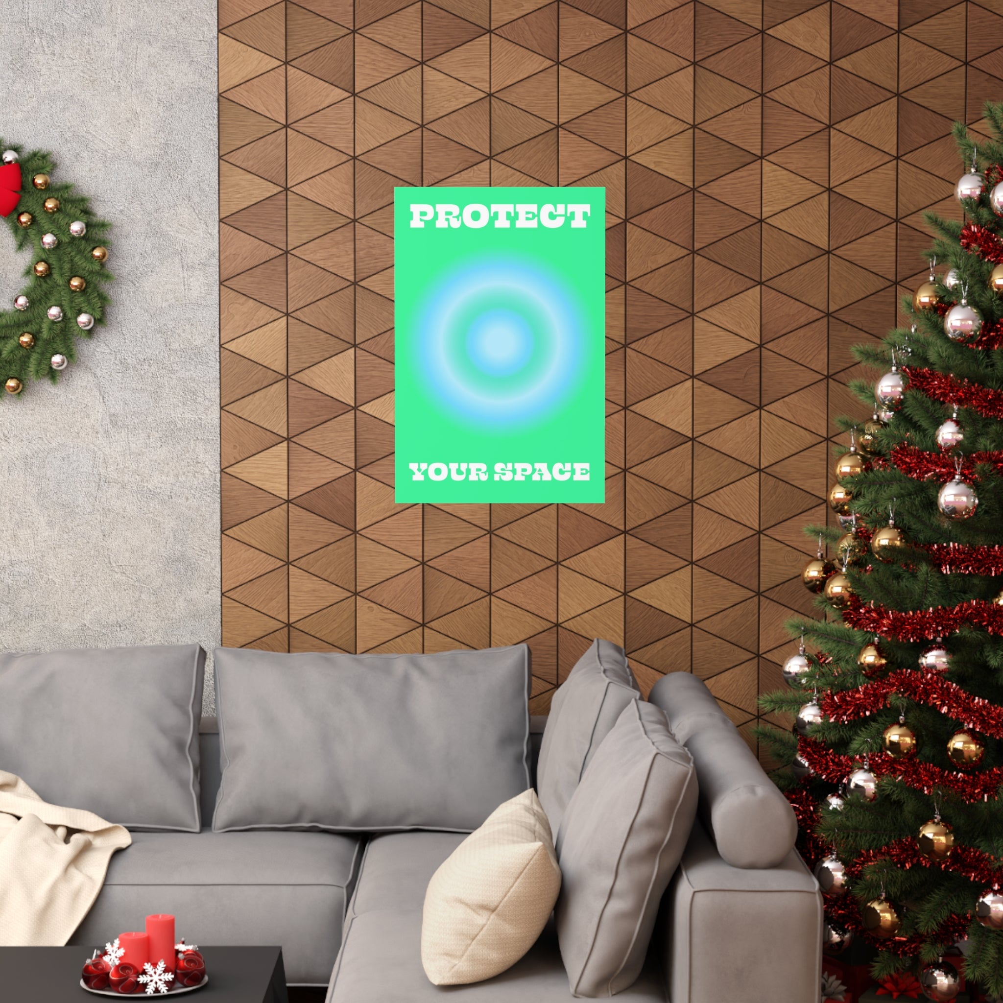Protect Aura Wall Art Print