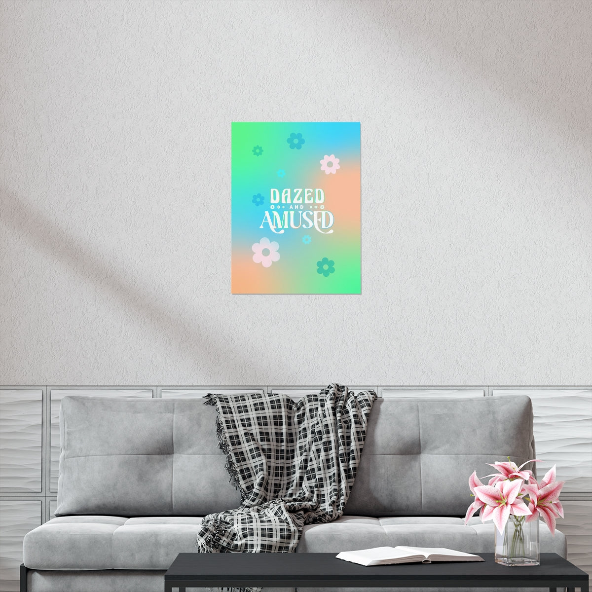 Dazed & Amused Wall Art Print