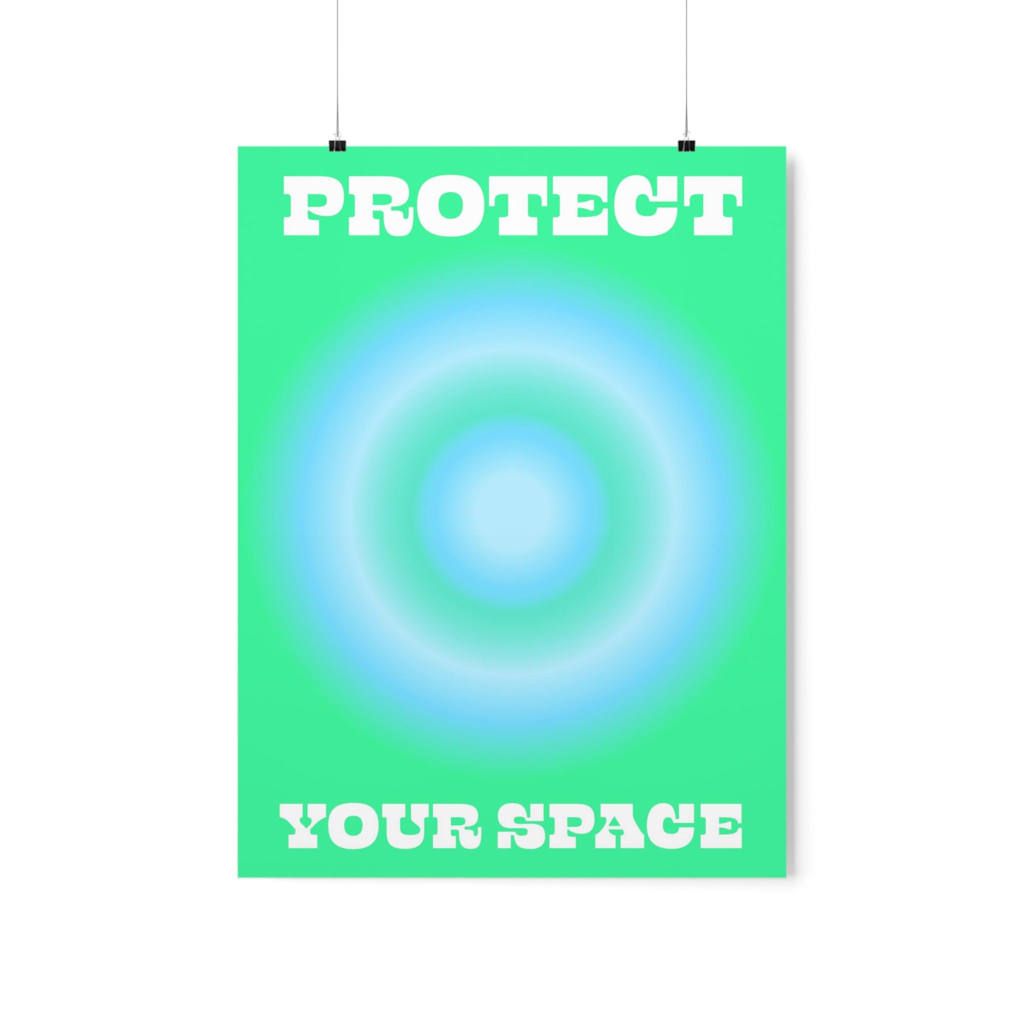 Protect Aura Wall Art Print