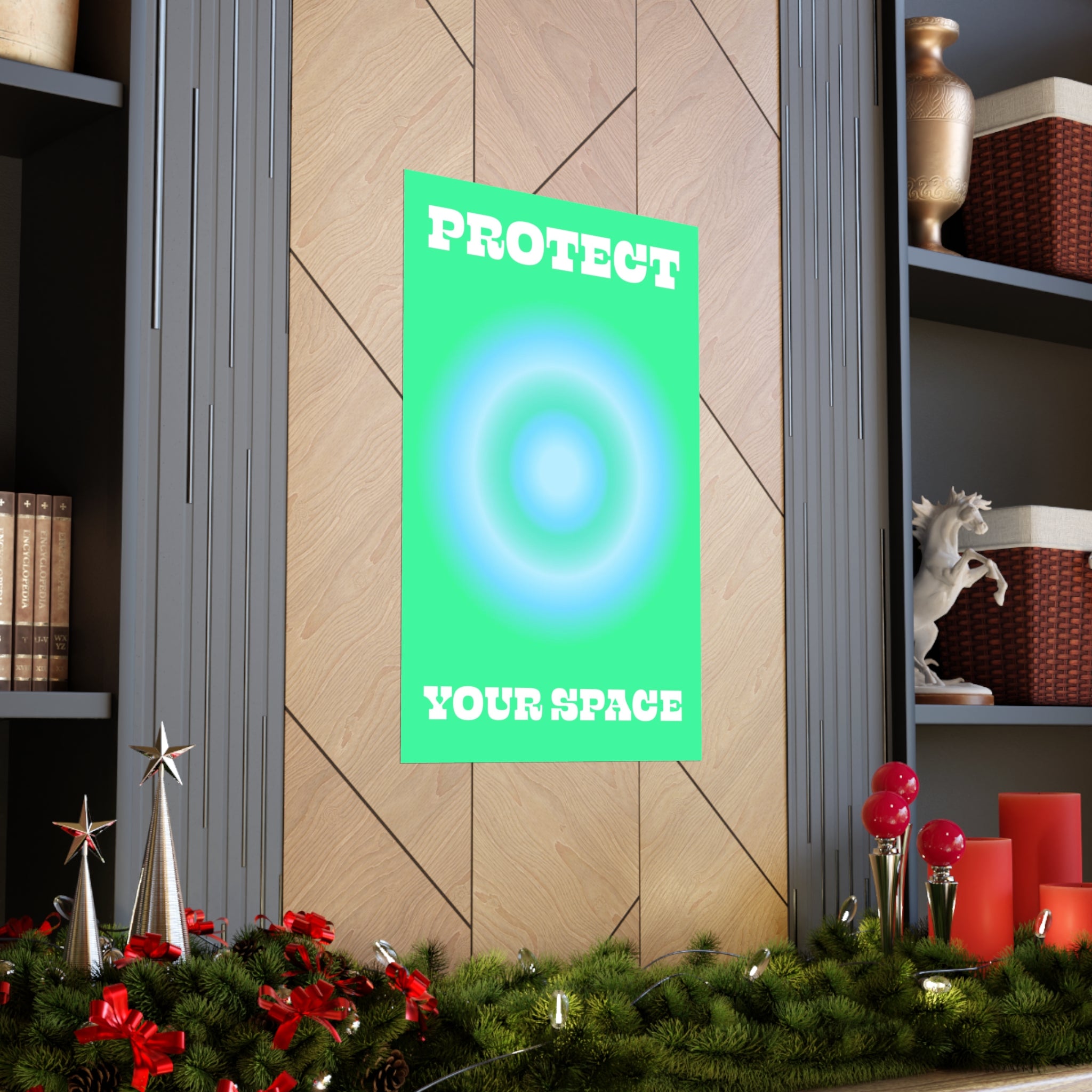 Protect Aura Wall Art Print