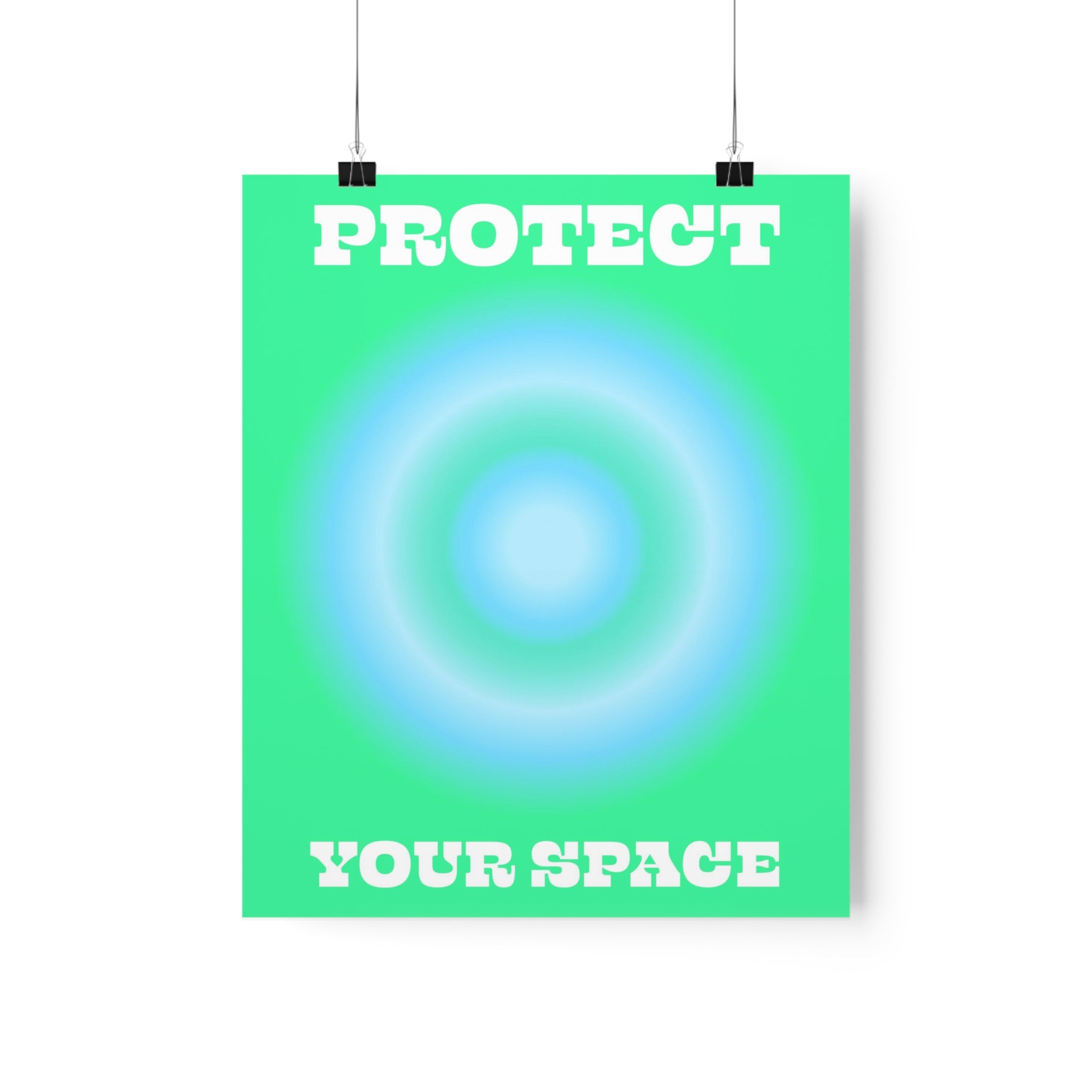 Protect Aura Wall Art Print