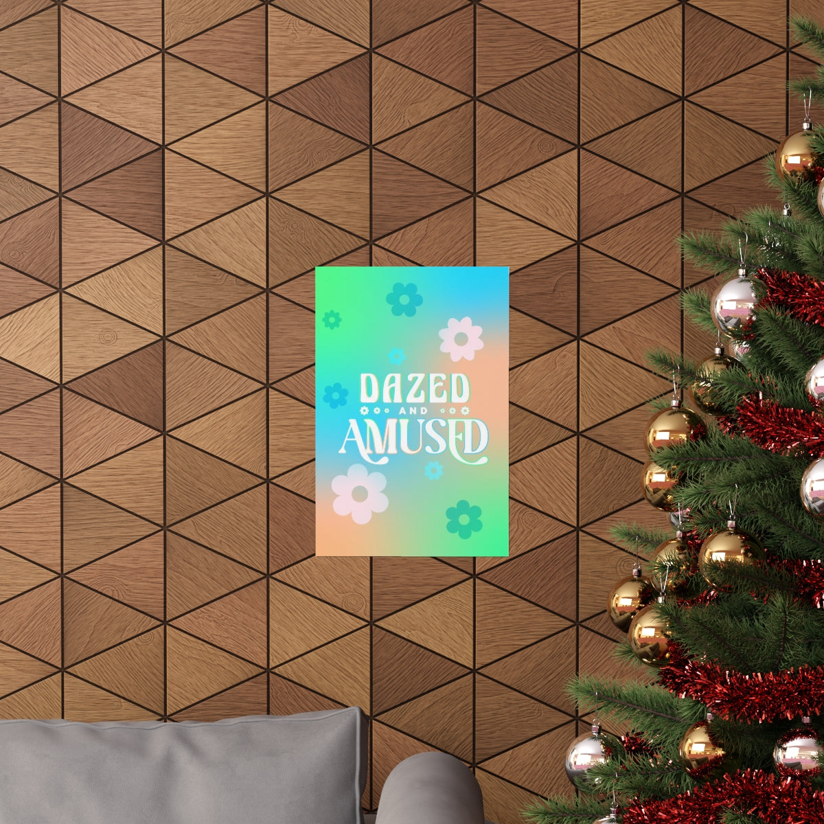 Dazed & Amused Wall Art Print